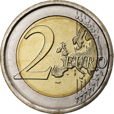 Italia, 
            
               2 Euro, 
            
               Dante Alighieri