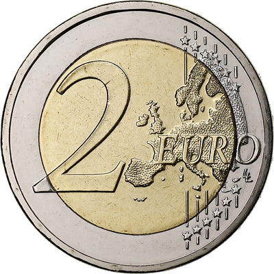 Grecia, 
            
               2 Euro, 
            
               Platonic Academy