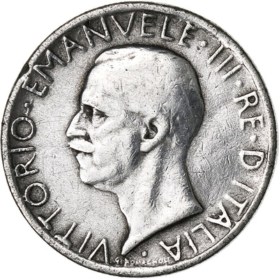 Italia, 
            
               Vittorio Emanuele III, 
            
               5 Lira