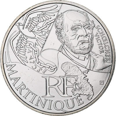 Francia, 
            
               10 Euro, 
            
               Martinique