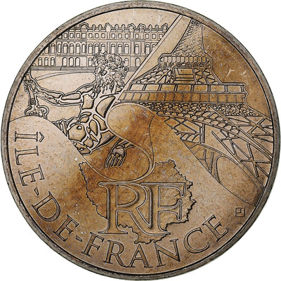 Francia, 
            
               10 Euro, 
            
               Île-de-France