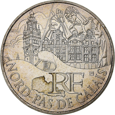 Francia, 
            
               10 Euro, 
            
               Nord-Pas-de-Calais