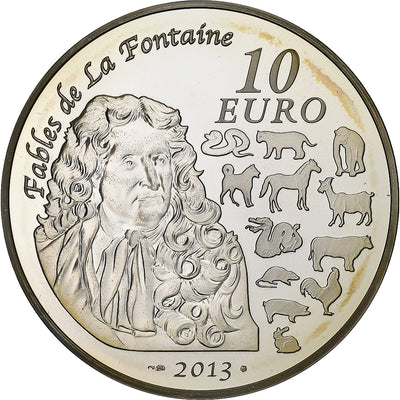 Francia, 
            
               10 Euro, 
            
               Year of the Snake