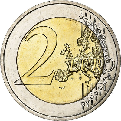 Francia, 
            
               2 Euro, 
            
               10 Years of Euros Cash