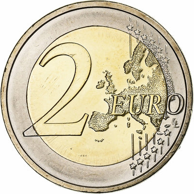 Slovenia, 
            
               2 Euro, 
            
               10 Years of Euros Cash