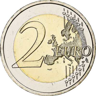 Slovacchia, 
            
               2 Euro, 
            
               10 Years of Euros Cash