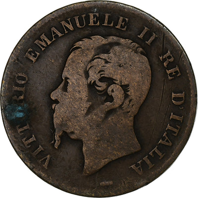 Italia, 
            
               Vittorio Emanuele II, 
            
               5 Centesimi