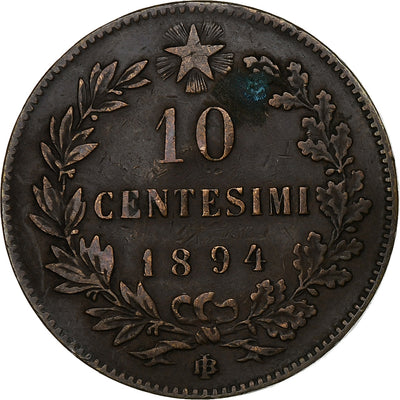 Italia, 
            
               Umberto I, 
            
               10 Centesimi