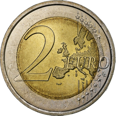 Italia, 
            
               2 Euro, 
            
               Traité de Rome