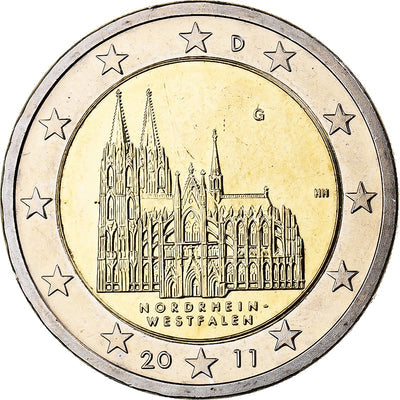 Germania, 
            
               2 Euro, 
            
               Nordrhein-Westfalen