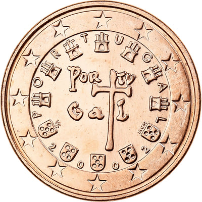 Portogallo, 
            
               5 Centimes, 
            
               2002