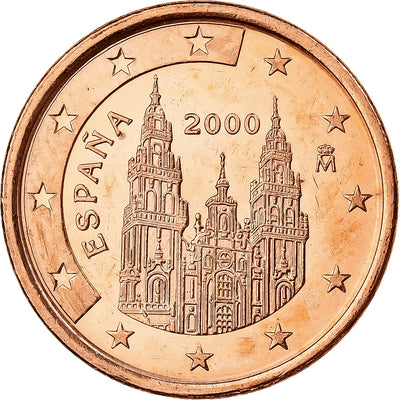 Spagna, 
            
               5 Centimes, 
            
               Burgos cathedral