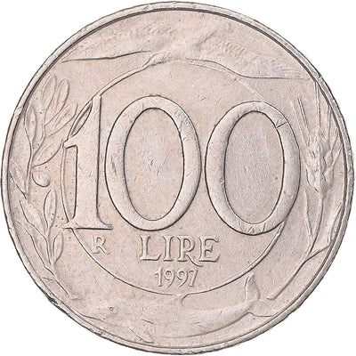 Italia, 
            
               100 Lire, 
            
               1997