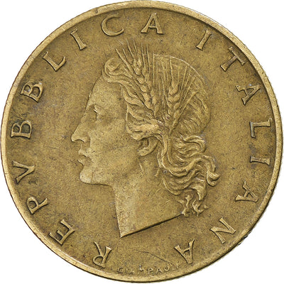 Italia, 
            
               20 Lire, 
            
               1959