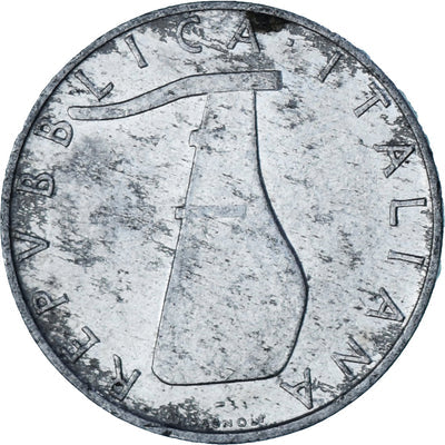 Italia, 
            
               5 Lire, 
            
               1973