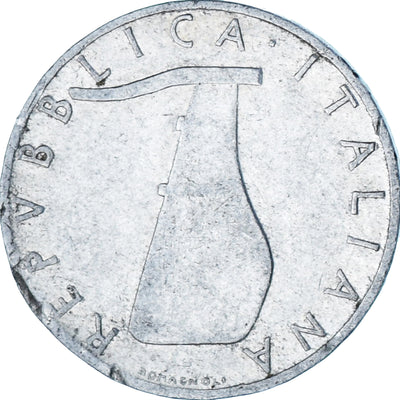 Italia, 
            
               5 Lire, 
            
               1969