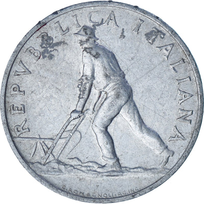 Italia, 
            
               2 Lire, 
            
               1948