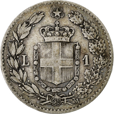 Italia, 
            
               Umberto I, 
            
               Lira