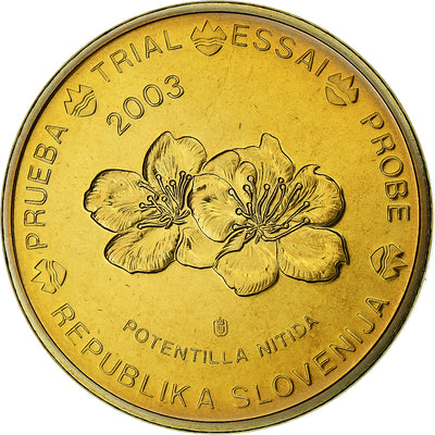 Slovenia, 
            
               50 Euro Cent, 
            
               Essai-Trial