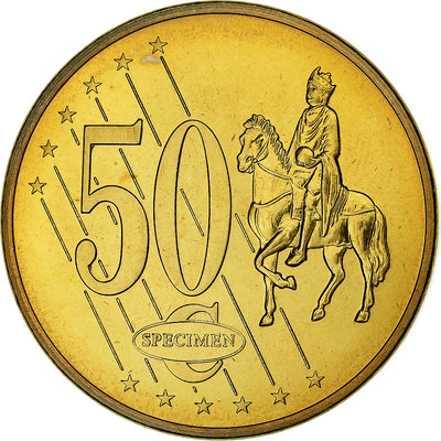 Slovenia, 
            
               50 Euro Cent, 
            
               Essai-Trial