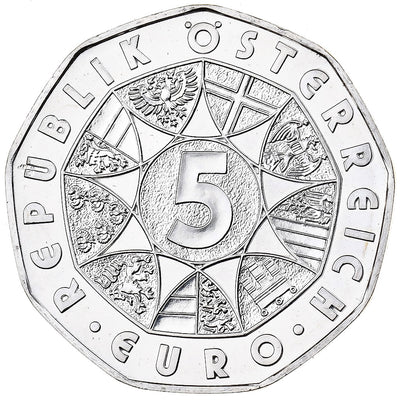 Austria, 
            
               5 Euro, 
            
               2002