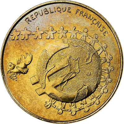 Francia, 
            
               1/4 Euro, 
            
               2002