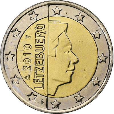 Lussemburgo, 
            
               2 Euro, 
            
               2010