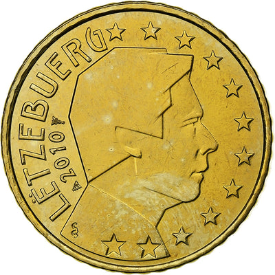 Lussemburgo, 
            
               50 Euro Cent, 
            
               2010