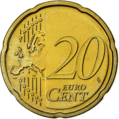 Lussemburgo, 
            
               20 Euro Cent, 
            
               2010