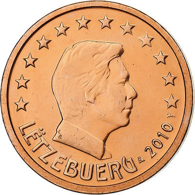 Lussemburgo, 
            
               2 Euro Cent, 
            
               2010