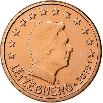 Lussemburgo, 
            
               Euro Cent, 
            
               2010