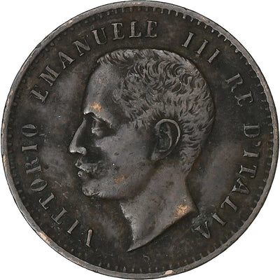 Italia, 
            
               Vittorio Emanuele III, 
            
               2 Centesimi