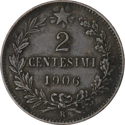 Italia, 
            
               Vittorio Emanuele III, 
            
               2 Centesimi