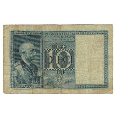 Banconote, 
            
               Italia, 
            
               10 Lire