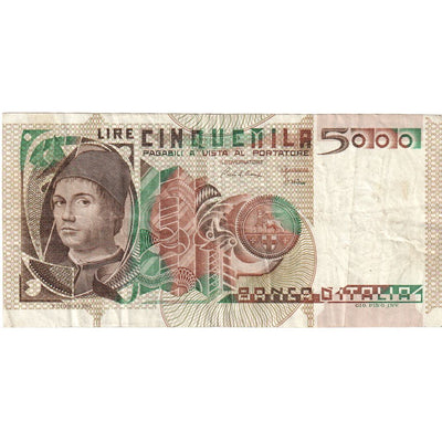 Italia, 
            
               5000 Lire, 
            
               1982