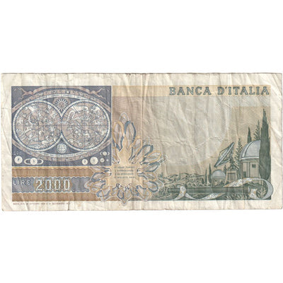 Banconote, 
            
               Italia, 
            
               2000 Lire