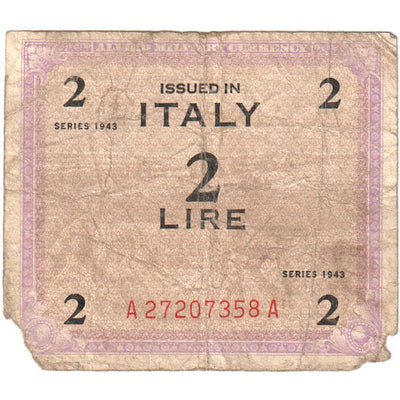 Italia, 
            
               2 Lire, 
            
               D