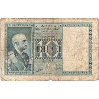 Italia, 
            
               10 Lire, 
            
               1935-06-18