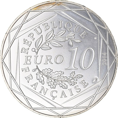 Francia, 
            
               10 Euro, 
            
               2014