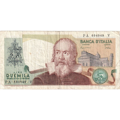 Italia, 
            
               2000 Lire, 
            
               1983