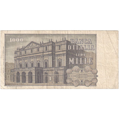 Italia, 
            
               1000 Lire, 
            
               1969-1981