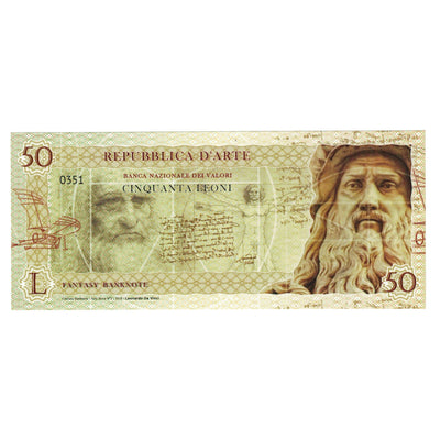 Banconote, 
            
               Italia, 
            
               Tourist Banknote