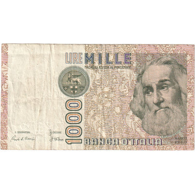 Italia, 
            
               1000 Lire, 
            
               1982-01-06