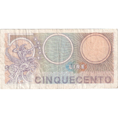 Italia, 
            
               500 Lire, 
            
               1974