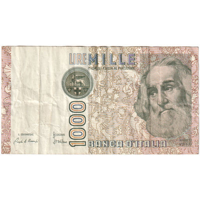 Italia, 
            
               1000 Lire, 
            
               1982-03-16