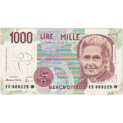 Italia, 
            
               1000 Lire, 
            
               MB