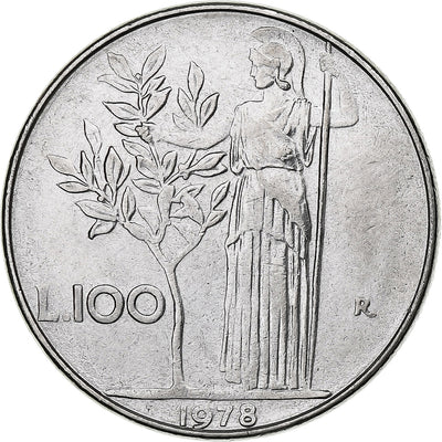 Italia, 
            
               100 Lire, 
            
               1978