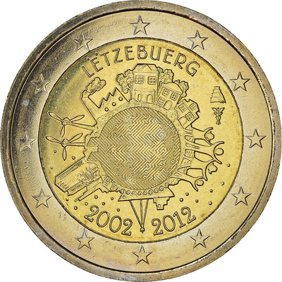 Lussemburgo, 
            
               2 Euro, 
            
               €uro 2002-2012