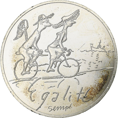 Francia, 
            
               10 Euro, 
            
               Sempé - Été - Égalité