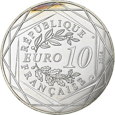 Francia, 
            
               10 Euro, 
            
               Sempé - Printemps - Fraternité